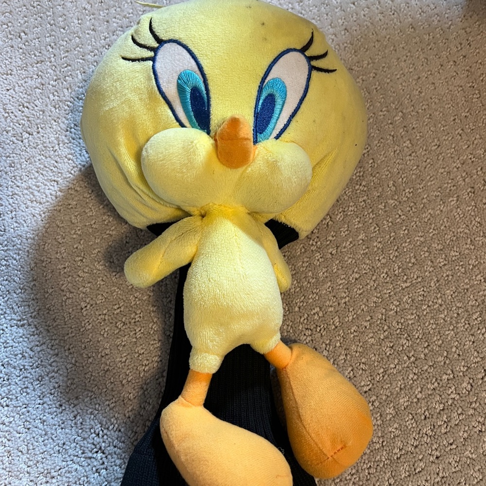 Tweety bird driver head cover